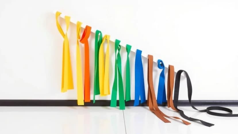 Alla karate bälten och vad de betyder