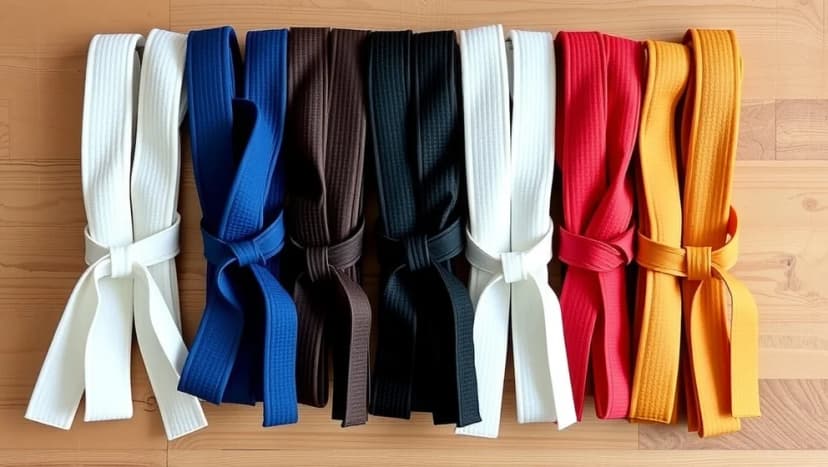 Vad betyder bältena i karate egentligen