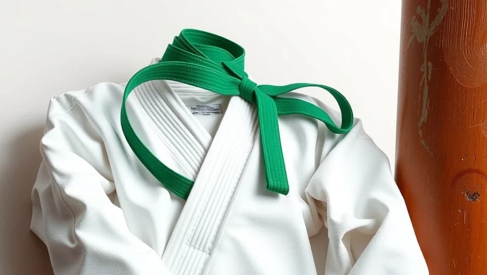 Vad betyder grönt bälte i karate