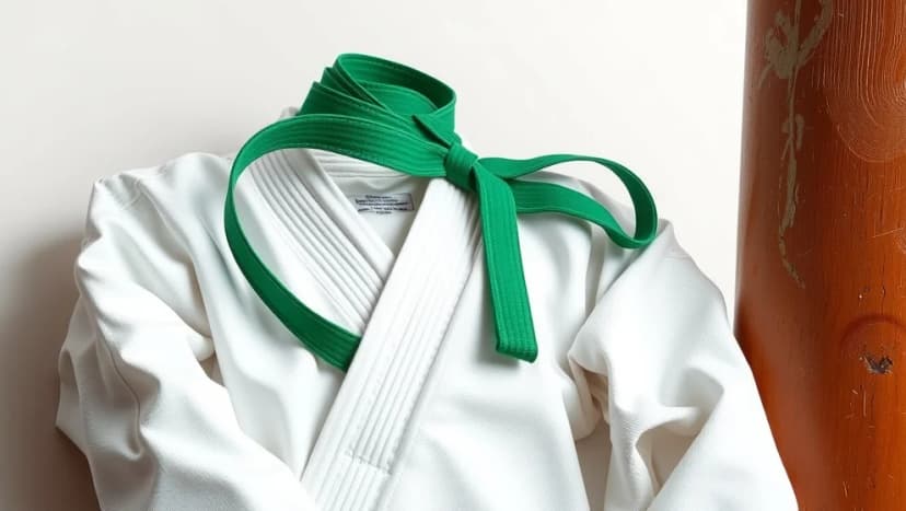 Vad betyder grönt bälte i karate