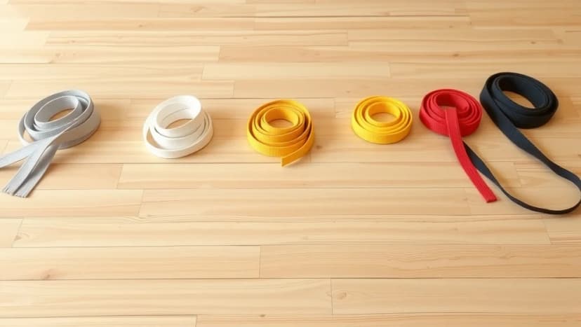 Kyokushin karate bälten och vad de betyder