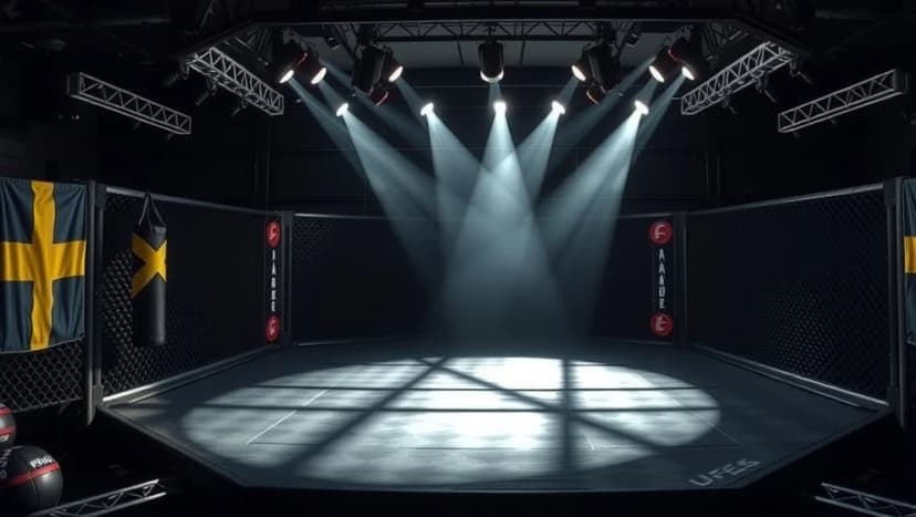 MMA fighter Sverige som slår världsklass