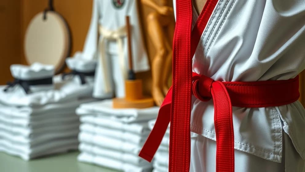 Vad betyder rött bälte i karate