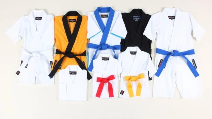 Vilka taekwondo kläder behöver barn