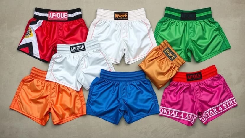 Thai boxning shorts för seriösa tränare
